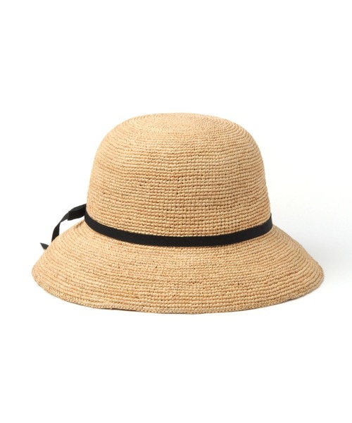 studio CLIP（スタディオクリップ）の「ラフィアコマ編みアソートハット（ハット・レディース・その他3/その他2/その他1・FREE）」の11枚目の写真