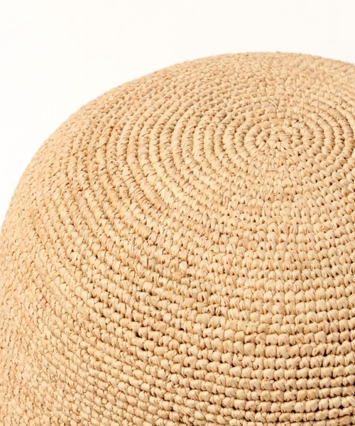 studio CLIP（スタディオクリップ）の「ラフィアコマ編みアソートハット（ハット・レディース・その他3/その他2/その他1・FREE）」の18枚目の写真