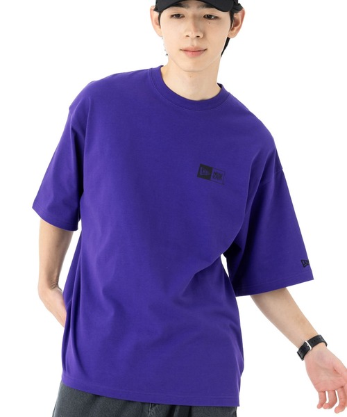 NEW ERA（ニューエラ）の「ニューエラ オーバーサイズ 半袖Tシャツ ONSPOTZ別注 ボックスロゴ（Tシャツ/カットソー・メンズ・ホワイト/ブラック/ベージュ/ネイビー/オリーブ/オフホワイト/ベージュ系その他/ダークグリーン/ネイビー系/カーキ系/ベージュ系その他2/グレー系その他/ライトグリーン/ライトブルー/ブロンズ/ピンク/キャメル/ブラウン/ライトグレー/オレンジ/パープル/ブルー系その他/グリーン系その他/ストーン/ブルー・S/M/L/XL/XXL）」の21枚目の写真