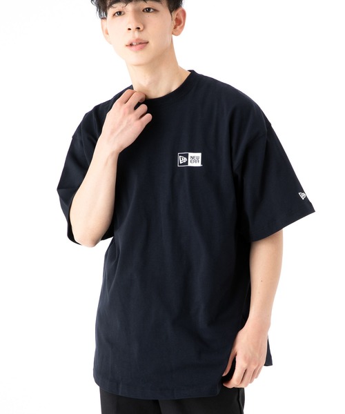 NEW ERA（ニューエラ）の「ニューエラ オーバーサイズ 半袖Tシャツ ONSPOTZ別注 ボックスロゴ（Tシャツ/カットソー・メンズ・ホワイト/ブラック/ベージュ/ネイビー/オリーブ/オフホワイト/ベージュ系その他/ダークグリーン/ネイビー系/カーキ系/ベージュ系その他2/グレー系その他/ライトグリーン/ライトブルー/ブロンズ/ピンク/キャメル/ブラウン/ライトグレー/オレンジ/パープル/ブルー系その他/グリーン系その他/ストーン/ブルー・S/M/L/XL/XXL）」の17枚目の写真