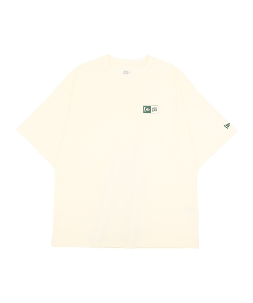   ロゴ入り半袖Tシャツ Sサイズ Tシャツ メンズ 英字ロゴ デザイン 英字新聞風 大きいTシャツ
