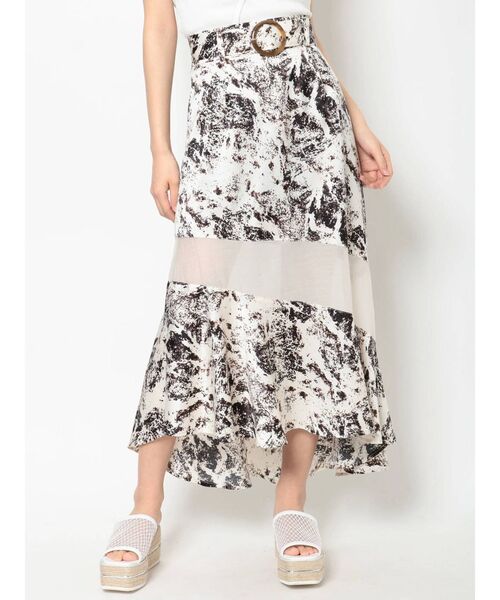 MURUA（ムルーア）の「ウェーブシアーマキシスカート（スカート・レディース・ブラック/その他1・FREE）」の16枚目の写真