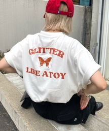 GLITTERバタフライTEE
