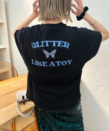 GLITTERバタフライTEE
