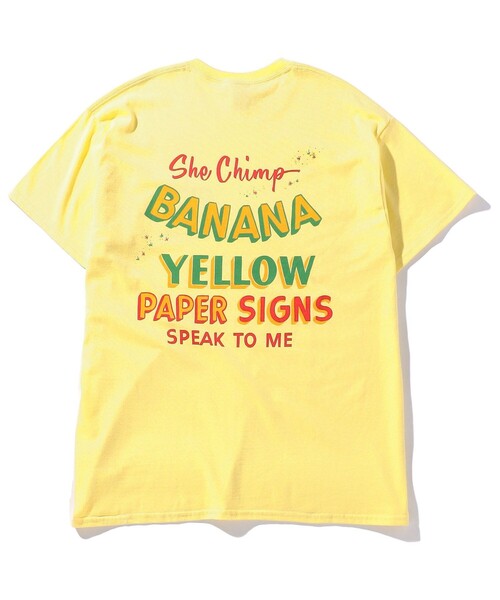 KLEVAY PAPER SIGNS/クリーベイペーパーサインズ BANANA TEE