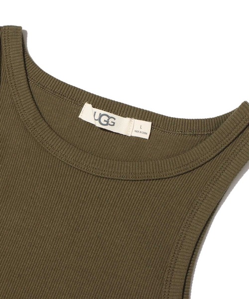 UGG（アグ）の「UGG@mos アメスリタンクトップ / アグ アメスリタンクトップ（タンクトップ・レディース・ホワイト/ブラウン/カーキ・M/L）」の13枚目の写真