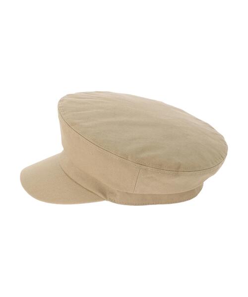 Green Parks(グリーンパークス)の「・ツイルマリンキャップ(キャップ・レディース・ベージュ/ブラック・FREE)」の10枚目の写真