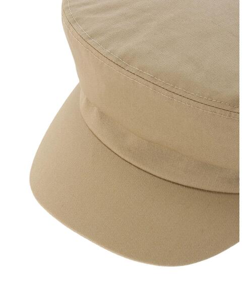 Green Parks(グリーンパークス)の「・ツイルマリンキャップ(キャップ・レディース・ベージュ/ブラック・FREE)」の9枚目の写真