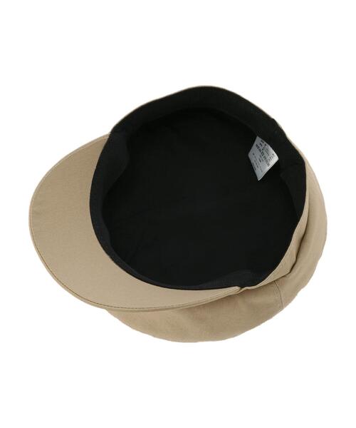 Green Parks(グリーンパークス)の「・ツイルマリンキャップ(キャップ・レディース・ベージュ/ブラック・FREE)」の7枚目の写真