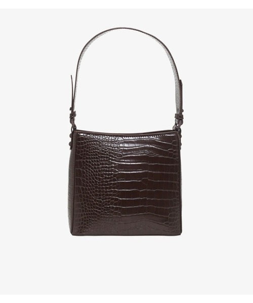 bonjour records(ボンジュールレコーズ)の「【HVISK/ヴィスク】AMBLE SMALL MATTE CROCO BAG アンブルスモールマットクロコバッグ(ハンドバッグ・レディース・バーガンディー/ピンク・FREE)」の2枚目の写真