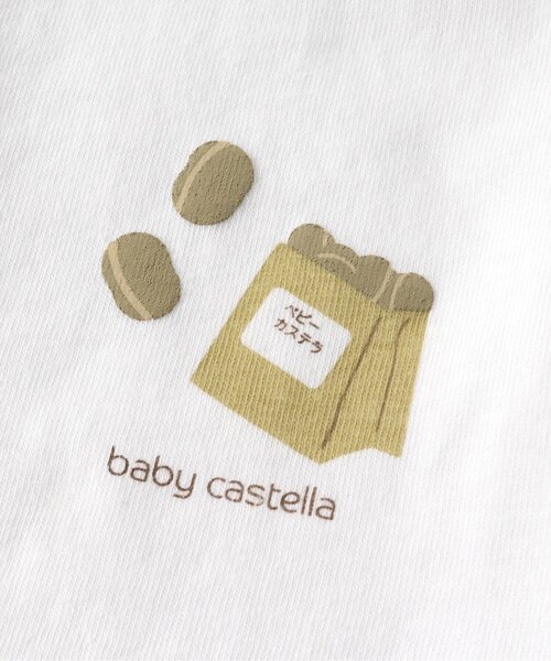 apres les cours（アプレレクール）の「サマーモチーフTシャツ（Tシャツ/カットソー・キッズ・ブルー/ピンク/ミント/オフホワイト/オレンジ/イエロー・120/90/80/130/110/100/140）」の21枚目の写真