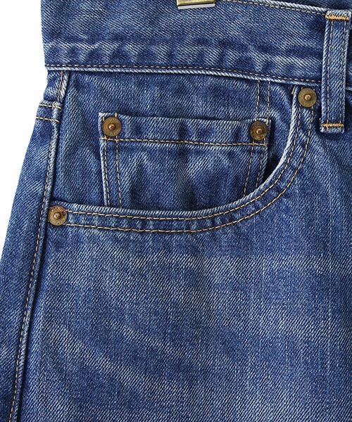 CIOTA（シオタ）の「CIOTA / シオタ：インディゴ スビンコットン 13,5oz ワイドテーパードデニム：NPTM-6RF-PIMDBL-D[STD]（デニムパンツ・メンズ・ブルー系その他・34inch/33inch）」の8枚目の写真