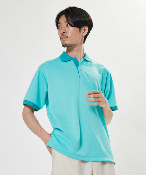 EDIFICE(エディフィス)の「【EDIFICE GOLF / エディフィス ゴルフ】 "吸水速乾" ドライマスター ポロシャツ(ポロシャツ・メンズ・チャコールグレー/ブラック/ブルー/ライトグリーン・MEDIUM/LARGE)」の14枚目の写真