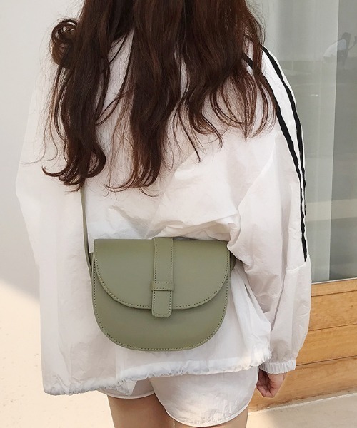 CLEA（クレア）の「アースカラーフラップショルダーバッグ（ショルダーバッグ・レディース・グリーン/アイボリー/キャメル・FREE）」の19枚目の写真