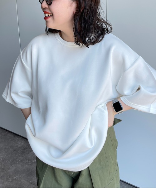 CPCM(シーピーシーエム)の「ダンボールBIGT(Tシャツ/カットソー・メンズ・チャコールグレー/グレー/オフホワイト/グレイッシュベージュ・MEDIUM/LARGE)」の2枚目の写真