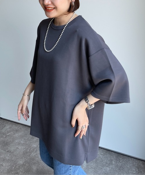 CPCM(シーピーシーエム)の「ダンボールBIGT(Tシャツ/カットソー・メンズ・チャコールグレー/グレー/オフホワイト/グレイッシュベージュ・MEDIUM/LARGE)」の17枚目の写真