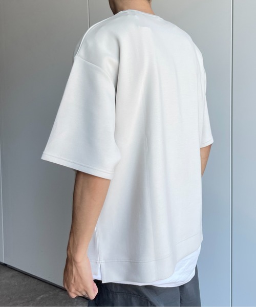 CPCM(シーピーシーエム)の「ダンボールBIGT(Tシャツ/カットソー・メンズ・チャコールグレー/グレー/オフホワイト/グレイッシュベージュ・MEDIUM/LARGE)」の5枚目の写真