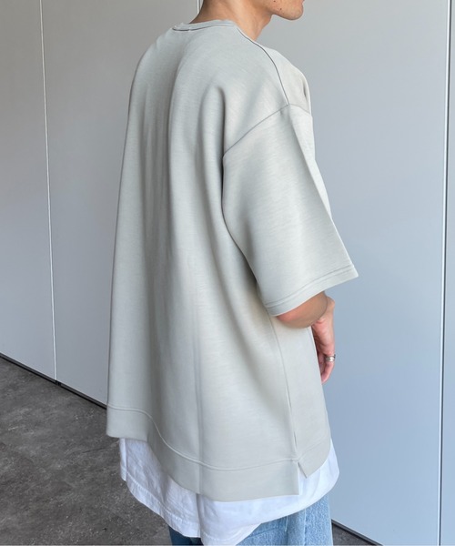 CPCM(シーピーシーエム)の「ダンボールBIGT(Tシャツ/カットソー・メンズ・チャコールグレー/グレー/オフホワイト/グレイッシュベージュ・MEDIUM/LARGE)」の10枚目の写真