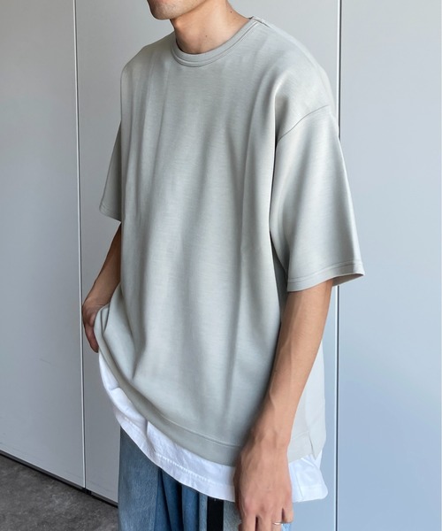 CPCM(シーピーシーエム)の「ダンボールBIGT(Tシャツ/カットソー・メンズ・チャコールグレー/グレー/オフホワイト/グレイッシュベージュ・MEDIUM/LARGE)」の11枚目の写真
