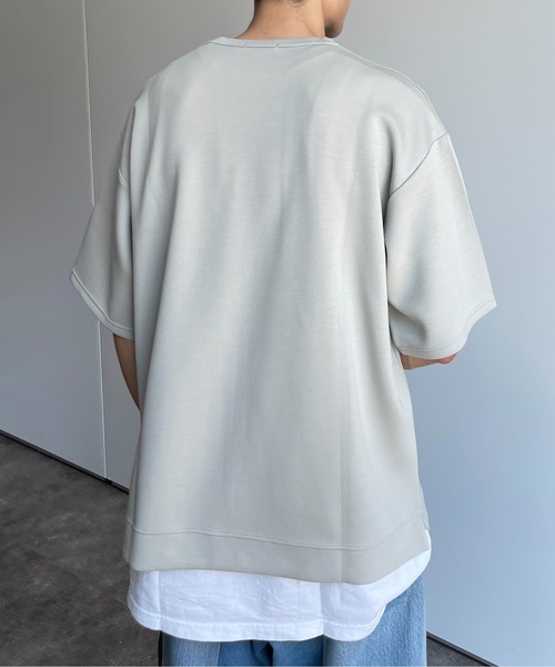 CPCM(シーピーシーエム)の「ダンボールBIGT(Tシャツ/カットソー・メンズ・チャコールグレー/グレー/オフホワイト/グレイッシュベージュ・MEDIUM/LARGE)」の12枚目の写真