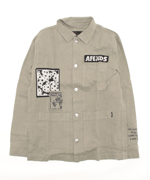 Afends(アフェンズ)の「JACKET/AFENDS(アフェンズ)ジャケット(その他アウター・メンズ・オリーブ・SMALL/MEDIUM)」の1枚目の写真