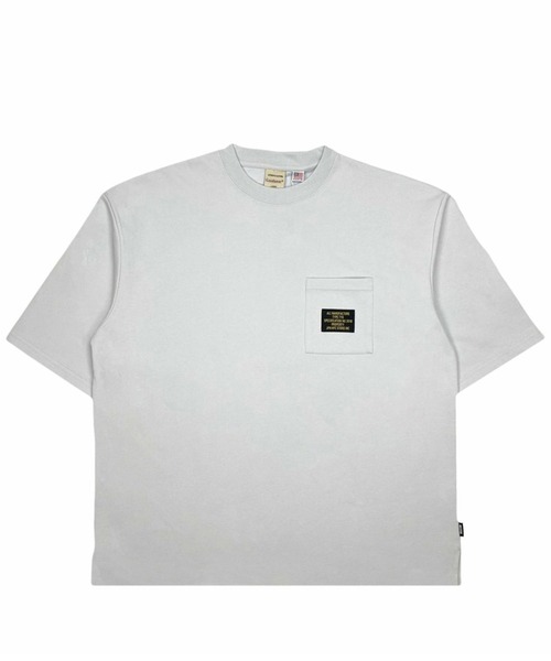 MFC STORE(エムエフシーストア)の「Goodwear x MFC STORE MIL TAG 5SLEEVE WQ BIG TEE(Tシャツ/カットソー・メンズ・ネイビー/ベージュ/グリーン系その他/グレー系・M/XL/L)」の2枚目の写真