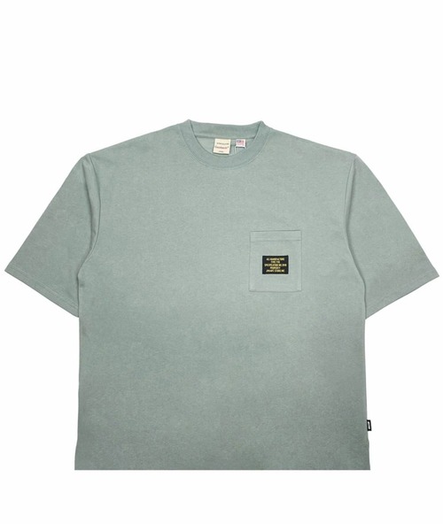 MFC STORE(エムエフシーストア)の「Goodwear x MFC STORE MIL TAG 5SLEEVE WQ BIG TEE(Tシャツ/カットソー・メンズ・ネイビー/ベージュ/グリーン系その他/グレー系・M/XL/L)」の3枚目の写真