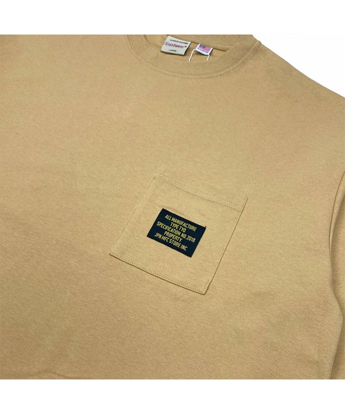 MFC STORE(エムエフシーストア)の「Goodwear x MFC STORE MIL TAG 5SLEEVE WQ BIG TEE(Tシャツ/カットソー・メンズ・ネイビー/ベージュ/グリーン系その他/グレー系・M/XL/L)」の7枚目の写真