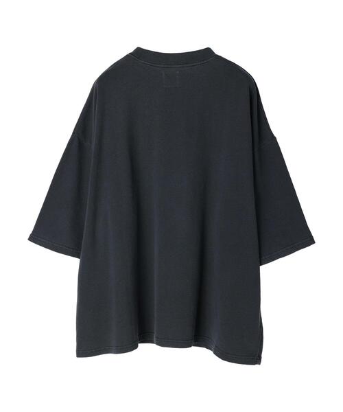 CRAFT STANDARD BOUTIQUE（クラフトスタンダードブティック）の「【BIG】ピグメントダイワイドスリーブTEE　＊（Tシャツ/カットソー・メンズ・ライトグレー/チャコールグレー/ライトブラウン・M/L）」の14枚目の写真