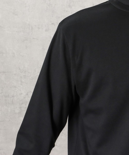NAVY（ネイビー）の「NAVY スムースタートルネック ロングスリーブTシャツ（Tシャツ/カットソー・メンズ・グレイッシュベージュ/ブルー/チャコール/ホワイト/ブラック・XL/L/S/M）」の20枚目の写真