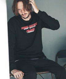 qwerty（クワーティ）の「mlt3983-Saint QXXXXX LS TEE Tシャツ（Tシャツ/カットソー）」