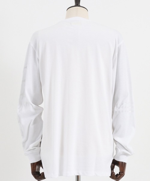 qwerty(クワーティ)の「mlt3983-Saint QXXXXX LS TEE Tシャツ(Tシャツ/カットソー・メンズ・ダークグリーン/ブラック/ホワイト・M/L/XL)」の21枚目の写真