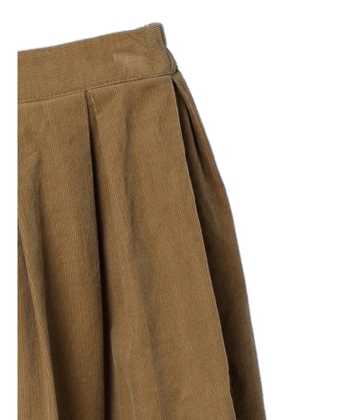 CRAFT STANDARD BOUTIQUE(クラフトスタンダードブティック)の「コーデュロイタックスカート *◆(スカート・レディース・チャコールグレー/マスタード・M/L)」の12枚目の写真