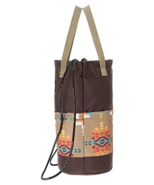 Green　Parks（グリーンパークス）の「■別注PENDLETON ランタンバッグ（トートバッグ・レディース・ブラック/ブラウン・FREE）」の13枚目の写真