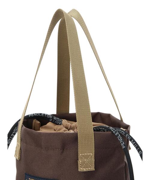 Green　Parks（グリーンパークス）の「■別注PENDLETON ランタンバッグ（トートバッグ・レディース・ブラック/ブラウン・FREE）」の17枚目の写真