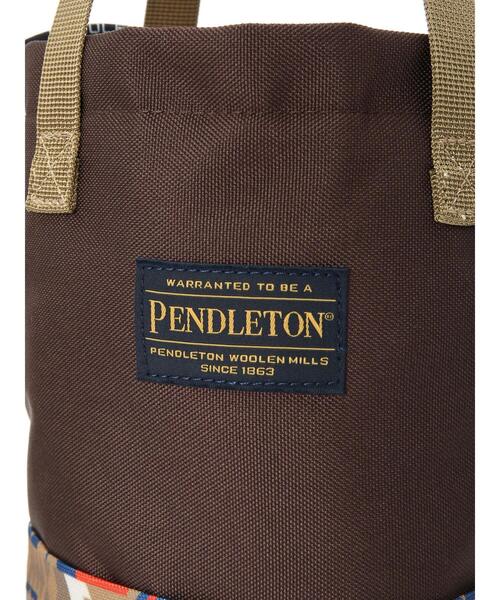 Green　Parks（グリーンパークス）の「■別注PENDLETON ランタンバッグ（トートバッグ・レディース・ブラック/ブラウン・FREE）」の19枚目の写真