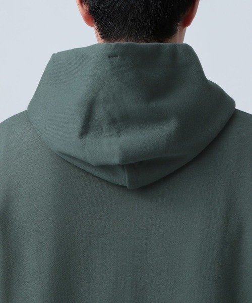 BAYFLOW(ベイフロー)の「ジェントルスウェットフーディ(パーカー・メンズ・ブラック/ベージュ/グレー/グリーン・MEDIUM/LARGE)」の16枚目の写真