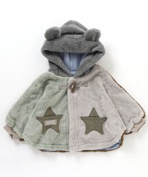 BREEZE | ダッフルボアマント(おくるみ)