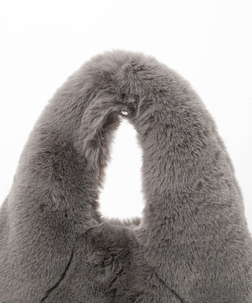 エコファーワンハンドルバッグ