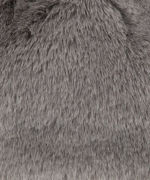 BAYFLOW（ベイフロー）の「エコファーワンハンドルバッグ（ハンドバッグ・レディース・グレー/ベージュ/グリーン・FREE）」の17枚目の写真