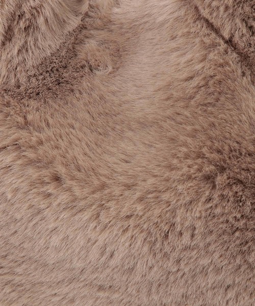 BAYFLOW（ベイフロー）の「エコファーワンハンドルバッグ（ハンドバッグ・レディース・グレー/ベージュ/グリーン・FREE）」の19枚目の写真