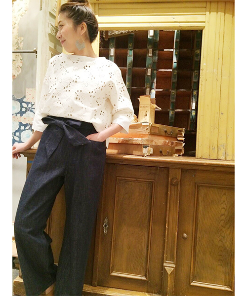 BEARDSLEY（ビアズリー）の「デニムベルトバギー（その他パンツ