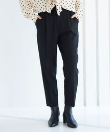 le.coeur blanc | ストレッチテーパードパンツ(スラックス)