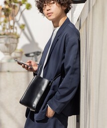 BEAMS HEART | BEAMS HEART / フェイクレザー スクエア ショルダーバッグ(ショルダーバッグ)