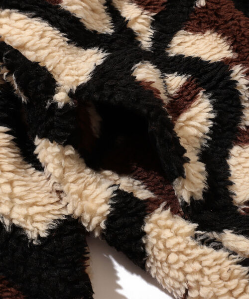 BEAMS（ビームス）の「BEAMS / ボア ジャカード ブルゾン（ブルゾン・メンズ・ベージュ/オレンジ・S/M/L/XL）」の13枚目の写真