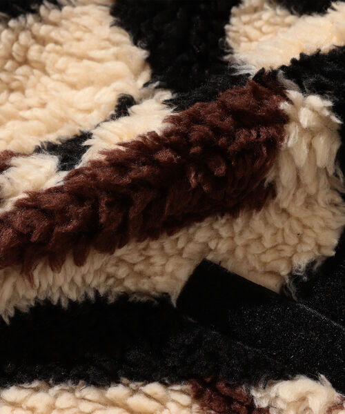 BEAMS（ビームス）の「BEAMS / ボア ジャカード ブルゾン（ブルゾン・メンズ・ベージュ/オレンジ・S/M/L/XL）」の15枚目の写真