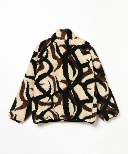 BEAMS（ビームス）の「BEAMS / ボア ジャカード ブルゾン（ブルゾン・メンズ・ベージュ/オレンジ・S/M/L/XL）」の21枚目の写真