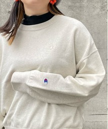 【Champion】無地クルースウェット