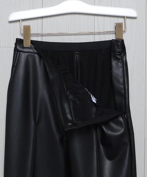 H　BEAUTY&YOUTH UNITED ARROWS（エイチビューティーアンドユースユナイテッドアローズ）の「＜H＞FAKE LEATHER TRENKA/パンツ（その他パンツ・レディース・ブラック・S/M）」の6枚目の写真