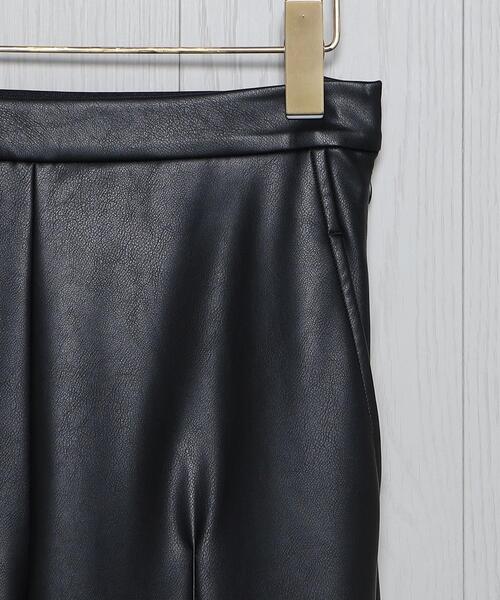 H　BEAUTY&YOUTH UNITED ARROWS（エイチビューティーアンドユースユナイテッドアローズ）の「＜H＞FAKE LEATHER TRENKA/パンツ（その他パンツ・レディース・ブラック・S/M）」の8枚目の写真